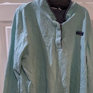 LLBEAN pull over teal